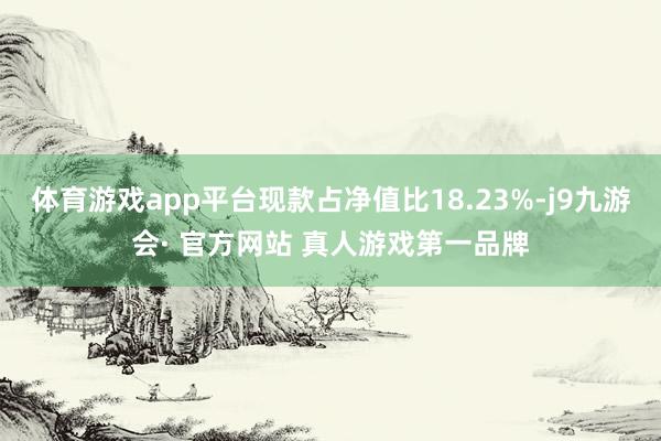 体育游戏app平台现款占净值比18.23%-j9九游会· 官方网站 真人游戏第一品牌